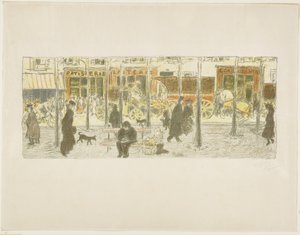 Boulevard - Pierre Bonnard