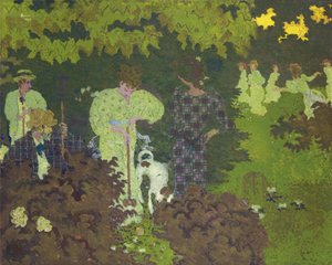 Croquet - Pierre Bonnard