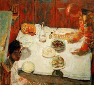 La nappe blanche - Pierre Bonnard