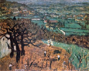 Paysage dauphinois, vers 1899