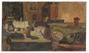 Soirée au salon - Pierre Bonnard