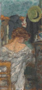 Femme assise, de dos - Pierre Bonnard