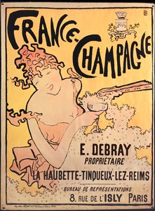 France Champagne. Lithograph … (litho)