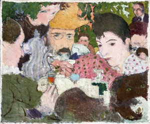 Dégustation au jardin, vers 1891 - Pierre Bonnard