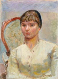 Jeune femme au fauteuil - Pierre Bonnard