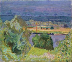 La Seine à Vernon - Pierre Bonnard