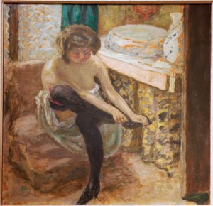 La femme aux bas noirs