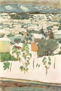 Le Cannet sous la neige, vers 1927 - Pierre Bonnard