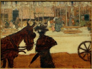 Le cheval de fiacre - Pierre Bonnard