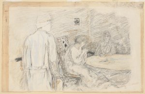 Le permissionnaire (le blessé dans sa famille) - Pierre Bonnard