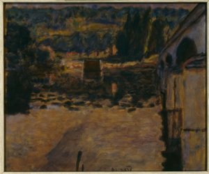 Le pont à Vernon - Pierre Bonnard