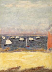 Les Voiliers, régates, vers 1932 - Pierre Bonnard