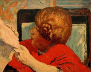 Lectrice - Pierre Bonnard