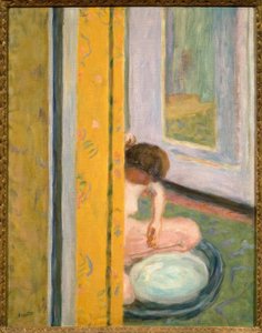 Nu au rideau jaune - Pierre Bonnard