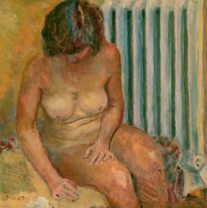 Nu près du radiateur, 1928
