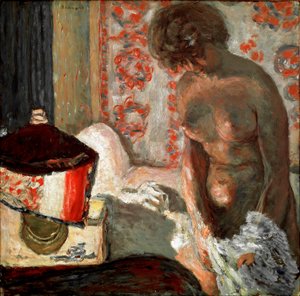 Nu à la lampe
