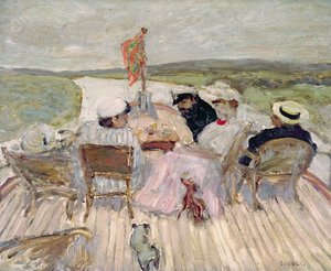 Sur le yacht - Pierre Bonnard