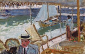 Sur le yacht, 1912 - Pierre Bonnard
