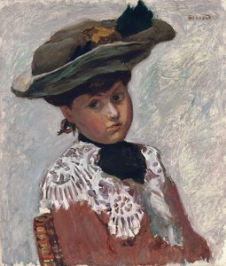 Portrait de jeune femme (Le chapeau), c.1905