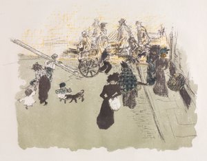 Coin de rue - Pierre Bonnard