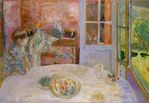 La salle à manger, Vernonnet - Pierre Bonnard