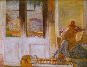 La fenêtre française (Matin à Le Cannet) - Pierre Bonnard