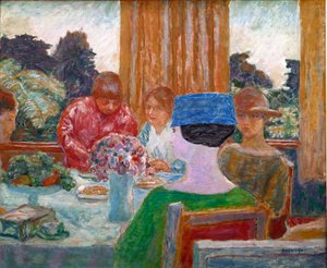 Le Petit Chapeau Bleu - Pierre Bonnard