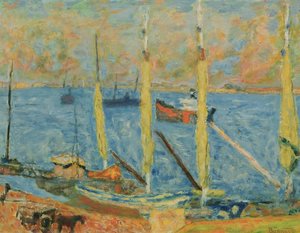 Le Port de Saint-Tropez, 1930 - Pierre Bonnard