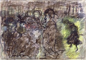 La place, soir, 1899