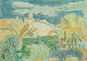 Vue de Le Cannet, 1920 - Pierre Bonnard