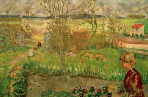 Préprintemps (Les Pensées) - Pierre Bonnard