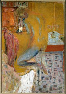 Femme à sa toilette - Pierre Bonnard