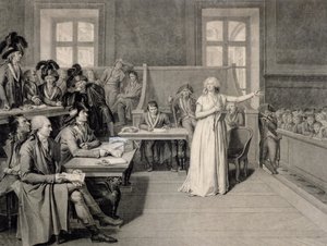 Marie-Antoinette (1755-93) de Habsbourg-Lorraine, jugée par le Tribunal révolutionnaire, 16 octobre 1793