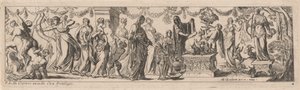 Satyresse avec des Enfants sur un Autel - Pierre Brebiette