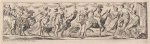 Femme fouettant un satyre