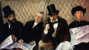 Dans le Wagon - Pierre Carrier Belleuse