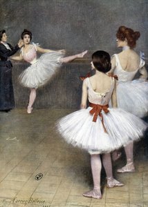 Danse classique : ballerines en 1897 par Pierre Carrier Belleuse - Pierre Carrier Belleuse