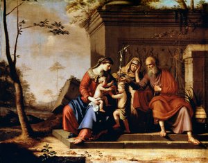 La Sainte Famille, 1655 - Pierre Cauchy