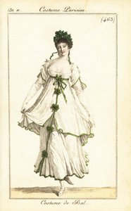 Femme dansant à un bal, Paris