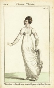Femme dansant à un bal, Paris