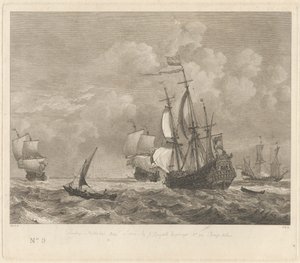Étude marine n°3 - Pierre Charles Canot