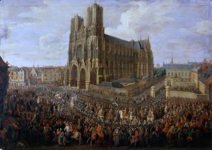 Cavalcade de Louis XV après son couronnement, 26 octobre 1722 - Pierre Denis II Martin