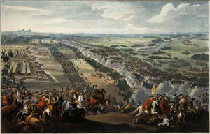 La Bataille de Poltava le 27 juin 1709, après 1724 - Pierre Denis II Martin