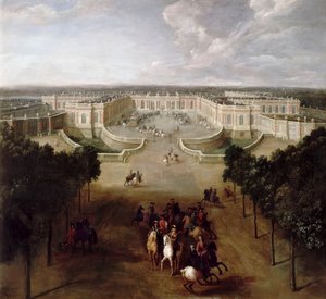 Vue du Grand Trianon depuis l