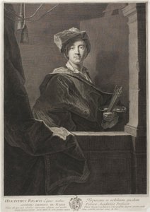 Portrait de Hyacinthe Rigaud - Pierre Drevet