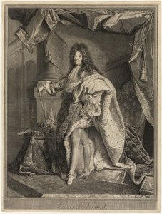 Portrait de Louis XIV - Pierre Drevet