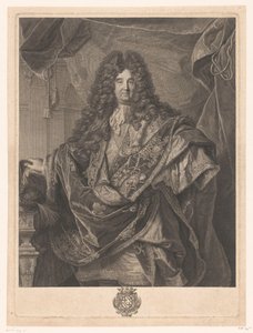 Portrait de Philippe de Courcillon - Pierre Drevet