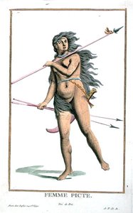 Une femme picte de 