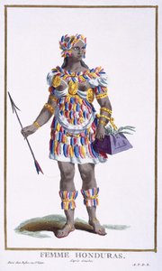 Une femme du Honduras