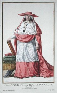 Cardinal Dominique de la Rochefoucauld (1712-1800) de 